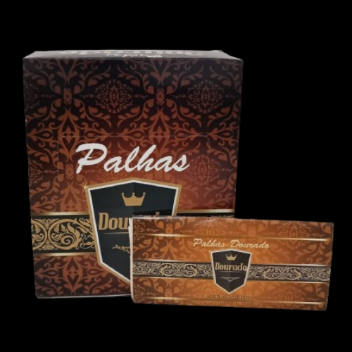 Palhas Dourado c/50